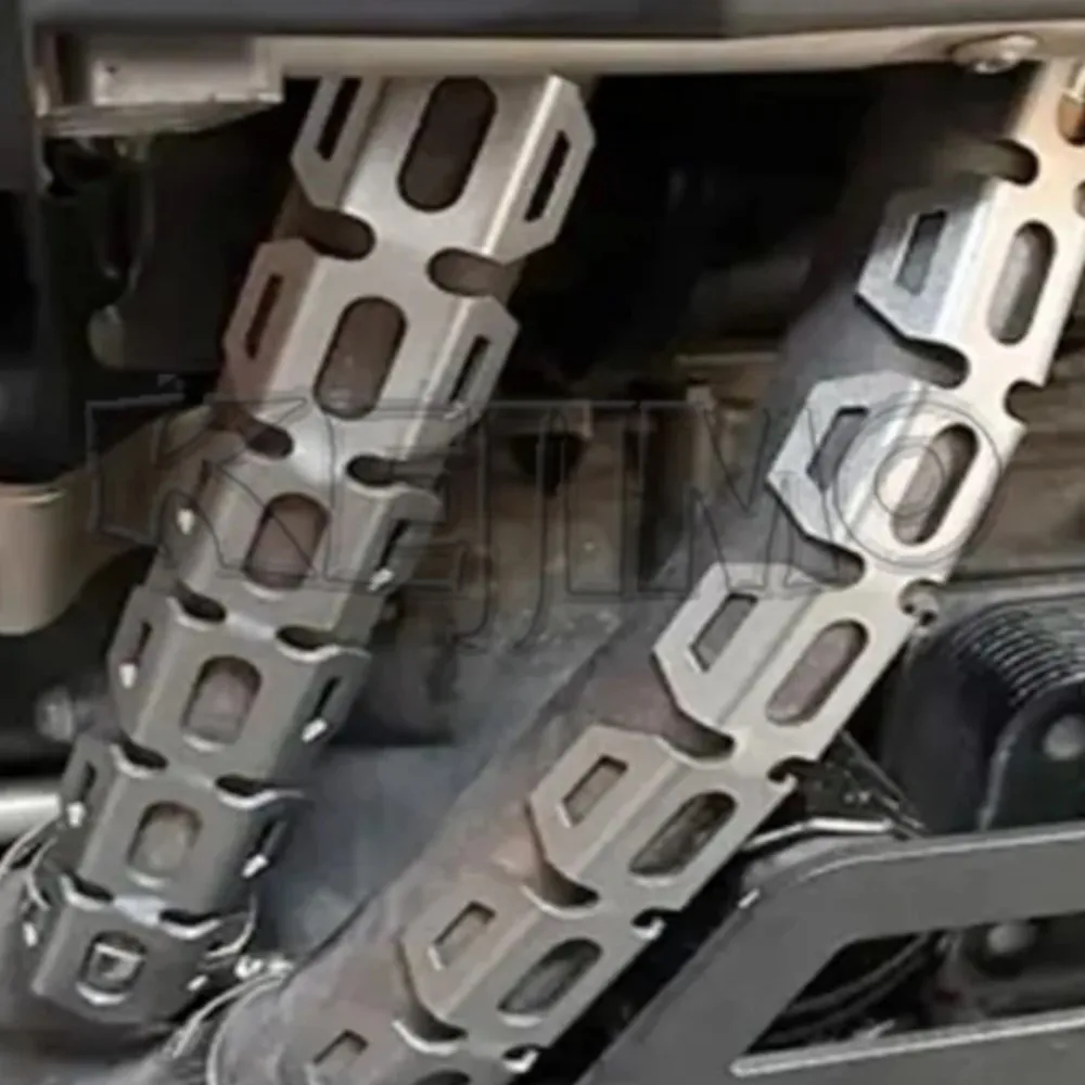 

Universal Motorcycle Exhaust Heat Shield Muffler Pipe Guard Protector Cover For YAMAHA for BMW K1200S K1300GT K1600GT K1600GTL