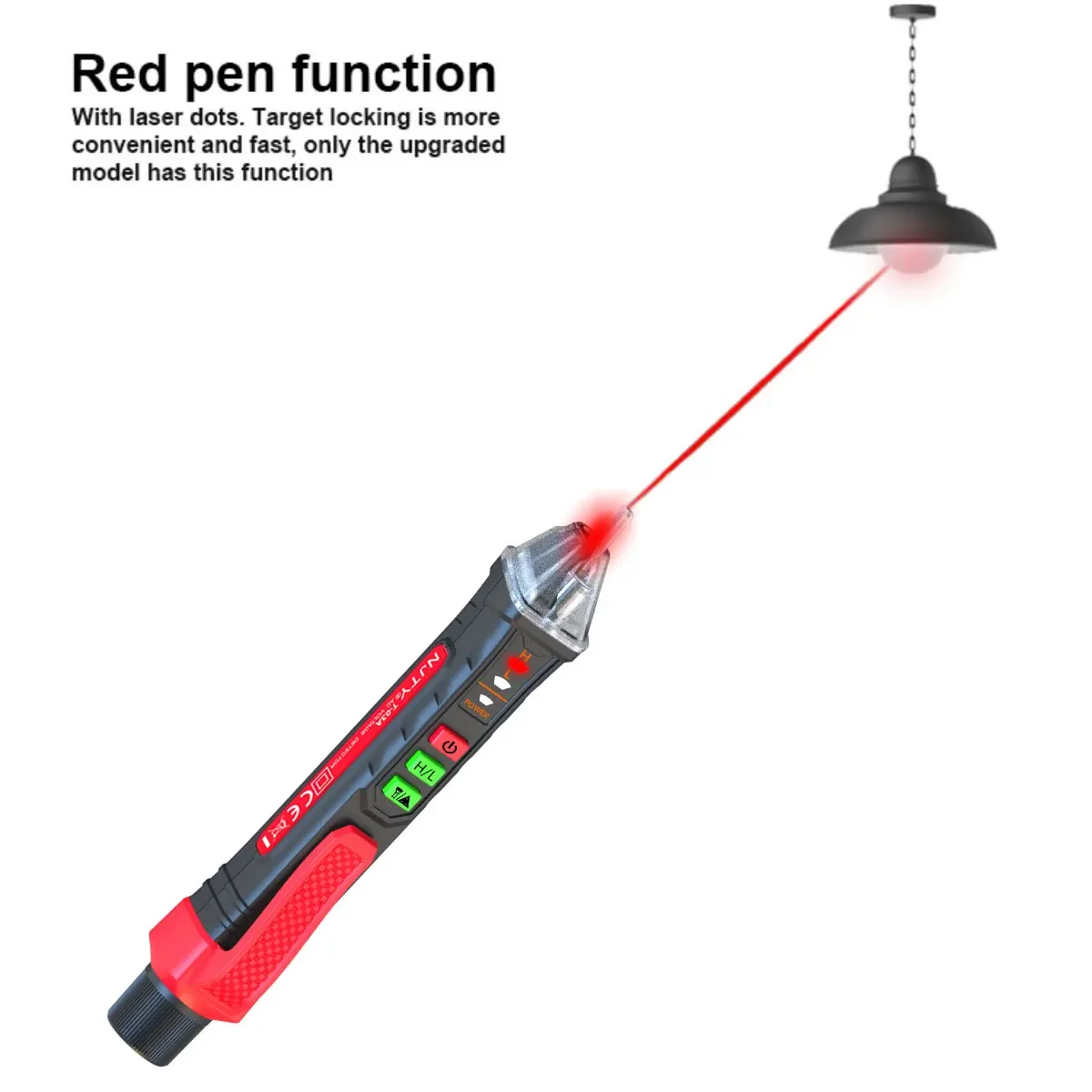 Non-contact Voltage Tester 12-1000V AC /DC Pen Circuit  Electric Indicator Wall Tool With Flashlight Buzzer image 6
