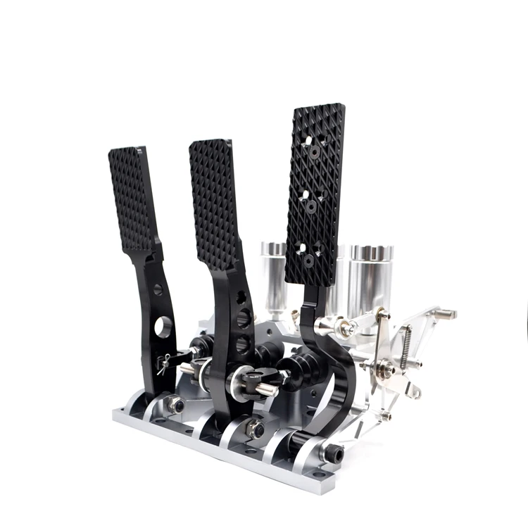 High Performance Racing Car Black Aluminum Brake Pedal Box Kit For Universal