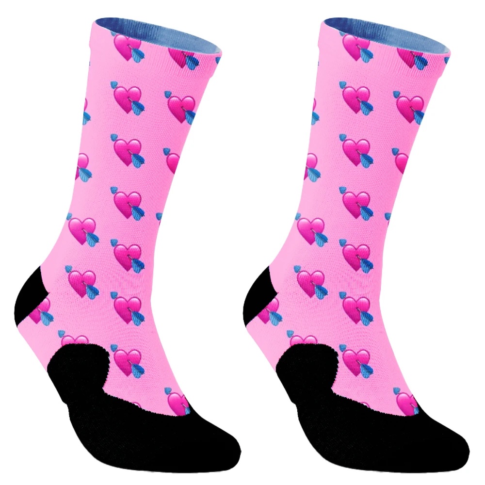 Chaussettes de cyclisme pour femmes et hommes, bas graphiques, accessoires de dessin animé pour femmes, Merch