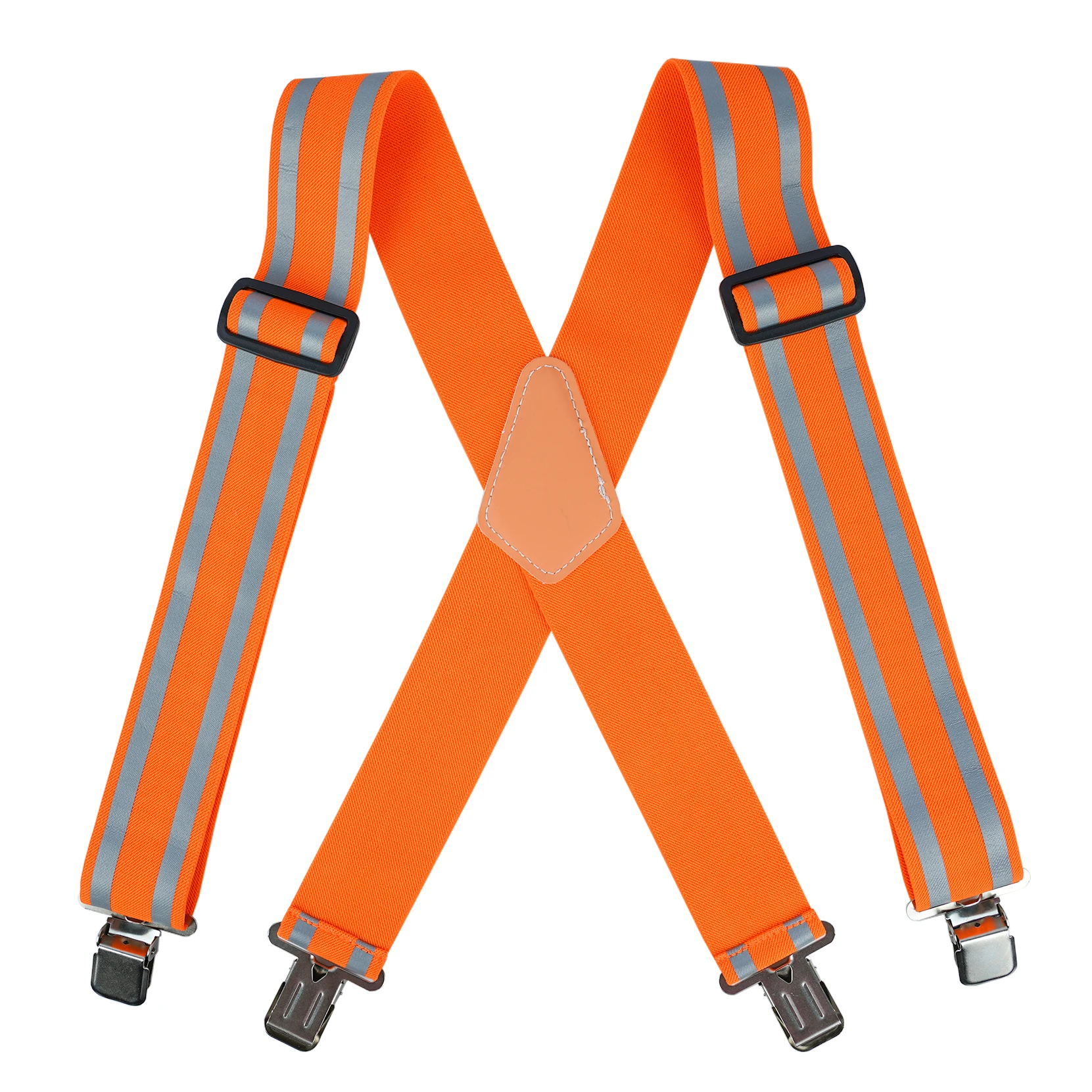 KUNN Safety Reflective Suspender Safety & High Visibility Men Work Suspender