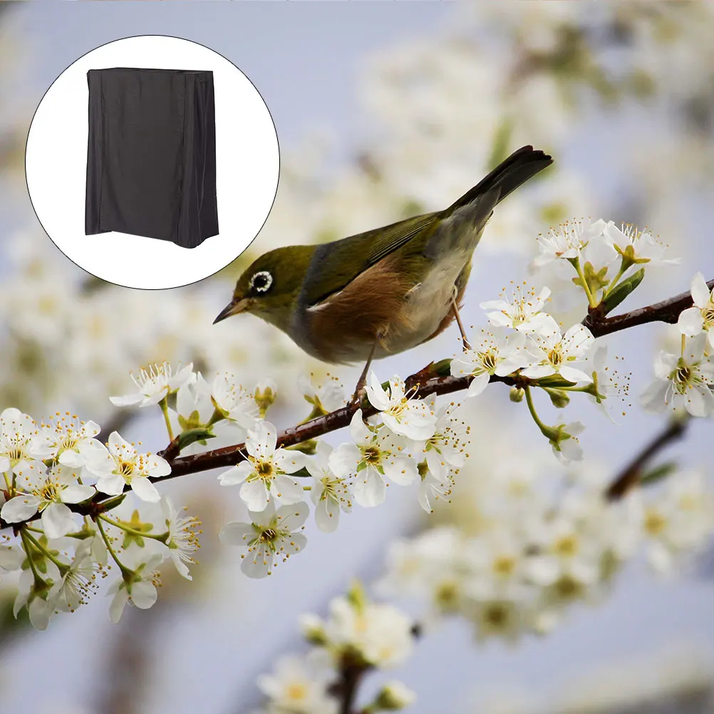 

1Pcs Birdcage Cover Waterproof Black Cloth Material Protective Shield for Bird Cage Indoor Outdoor Use Birdcage Cover