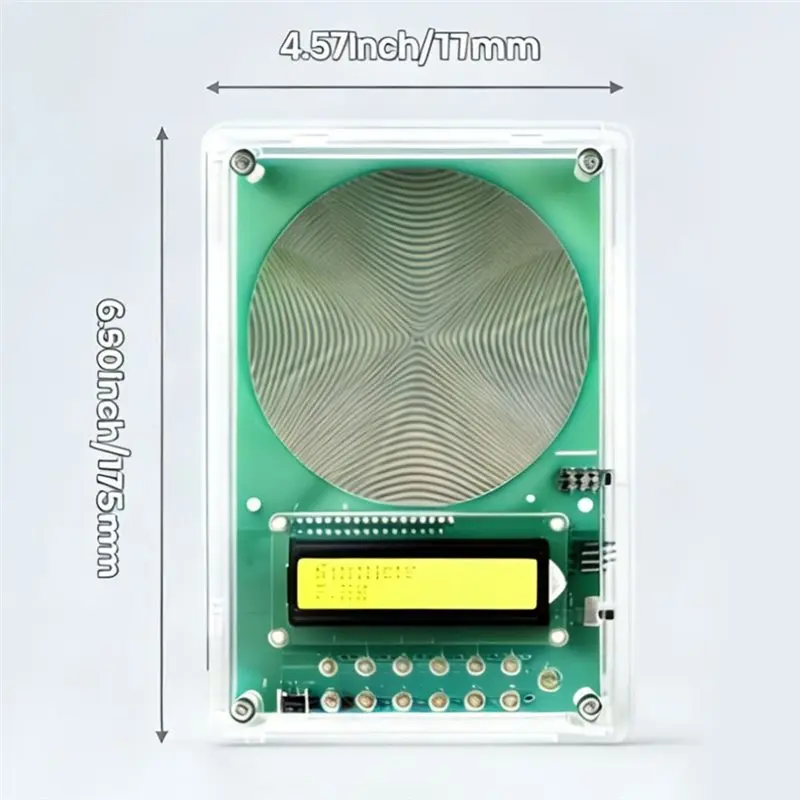 DT23 Healing Frequency Generator 7.83 Hz Schumann Wave, Adjustable 0.01-100000Hz Device with Earphone Support, USB Powered