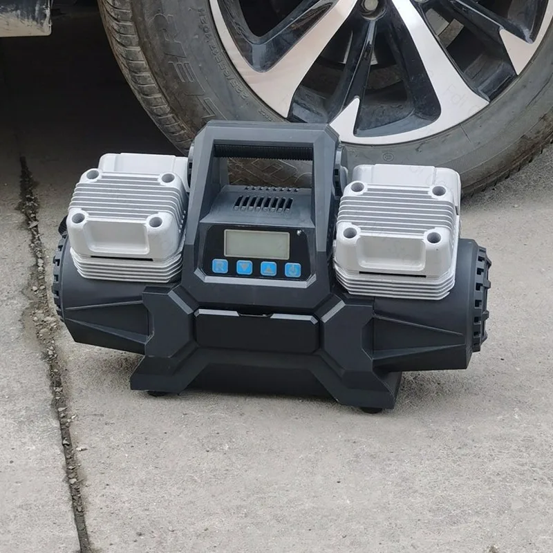 

HF102-45 Tractor Large Tire Compressor 400L/min Powerful Automobile Pneumatic Air Compressor Upgrade