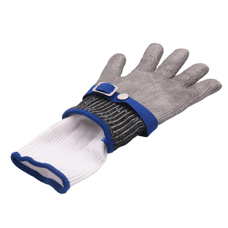 Cut-Resistant Stainless Steel Gloves 304 Stainless Steel Wire Gloves Are Used To Protect Your Hands