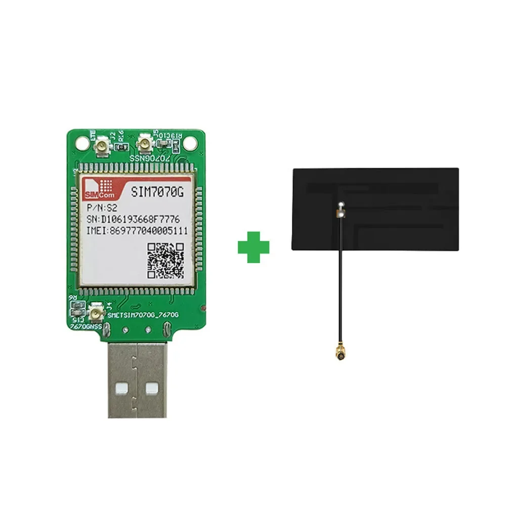 SIMCom LTE USB Dongle SIM7000A SIM7000E SIM7000G SIM7070E SIM7070G 4G NB-IoT Cat M LPWA Breakout Core Board