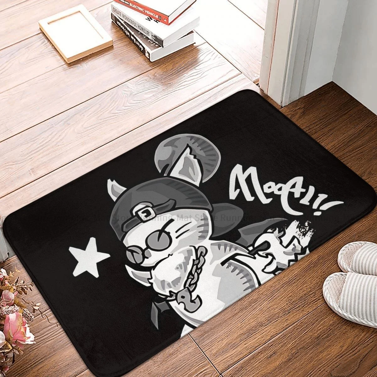 Final Fantasy Game Bath Non-Slip Carpet Street Attire Moogle Chocobo Chick Living Room Mat Entrance Door Doormat Home Decor Rug