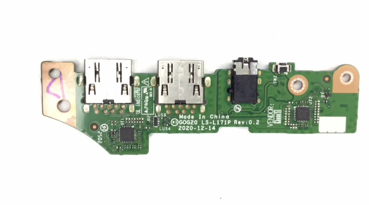 

Для Lenovo IdeaPad Gaming 3 15 USB-аудиоплата 5C50S25225 LS-L171P