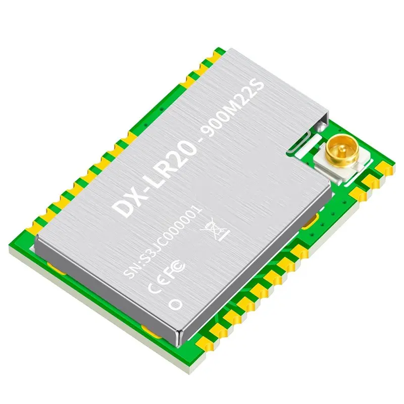AA08-4X DX-LR20 LLCC68 Chip Development Support Air Wake-Up 8Km 22Dbm UART Lora Spread Spectrum Technology Lora RF Module,A