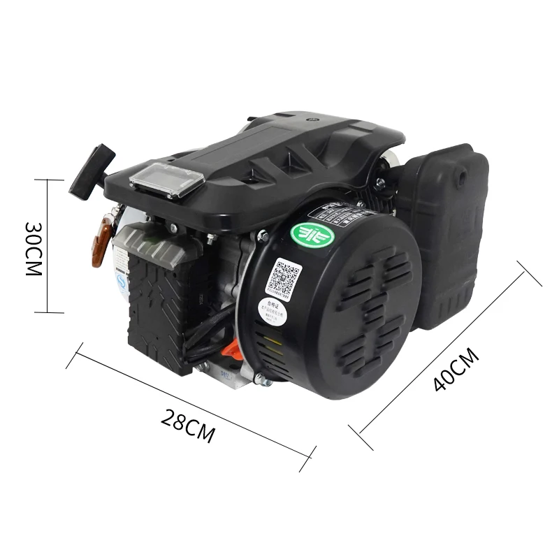 DC dual-purpose gas generator 24V mini LNG gas version parking air conditioning special Bluetooth generator