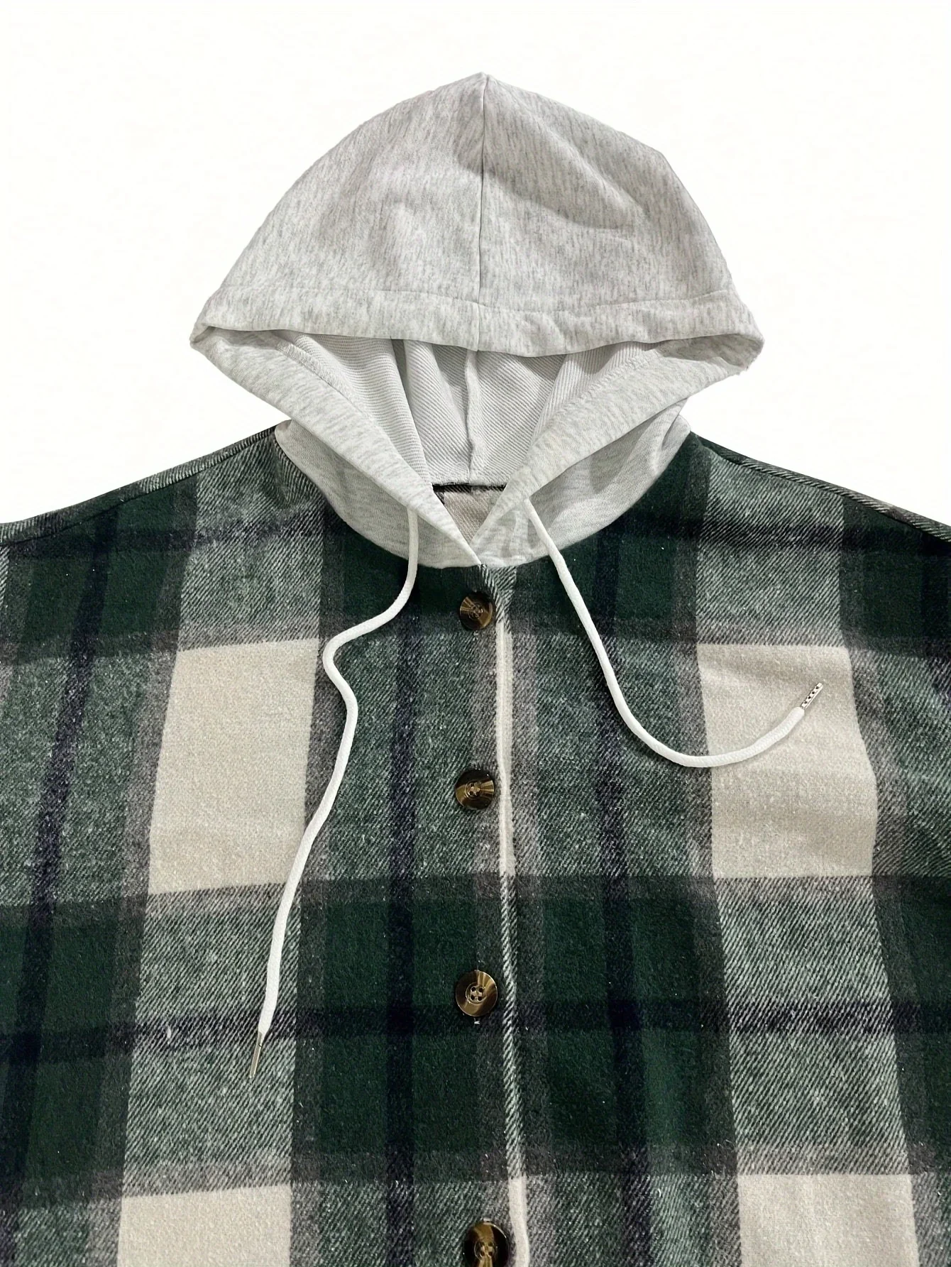 Plus Size 1XL-5XL Herfst Winter vrouwen Casual Knop Plaid Jas Vrouwen Mode Plaid Gedrukt Lange Mouwen Shirt Jas