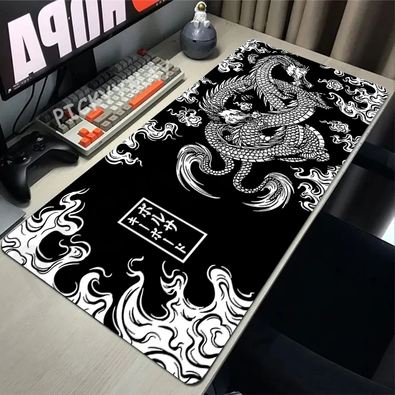 

Lock Edge Gaming Mousepads Mousepad Dragon Large Mouse Mat Big Desk Pads Non-Slip Rubber Mouse Pad Big Keyboard Mats