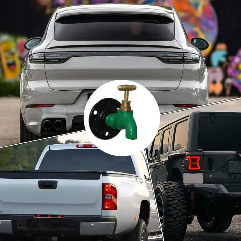 

Металлический клапан 3D кран автомобильная наклейка самоклеящийся сплав защитный промышленный клапан украшение забавный ключевой механизм промышленный