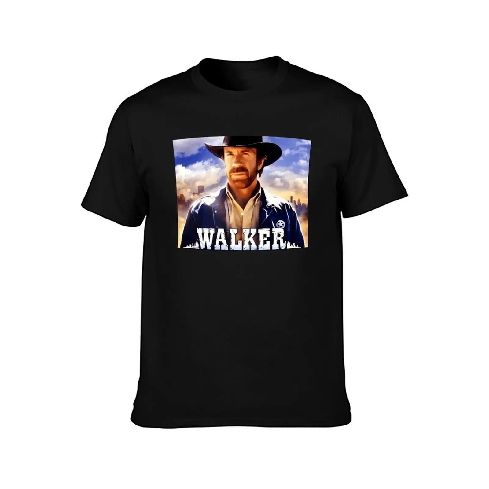 Chuck Norris Classic T-Shirt, Summer Casual Cotton Tee, Oversized Streetwear Tops, Vintage Graphic Print, Loose Fit Short Sleeve