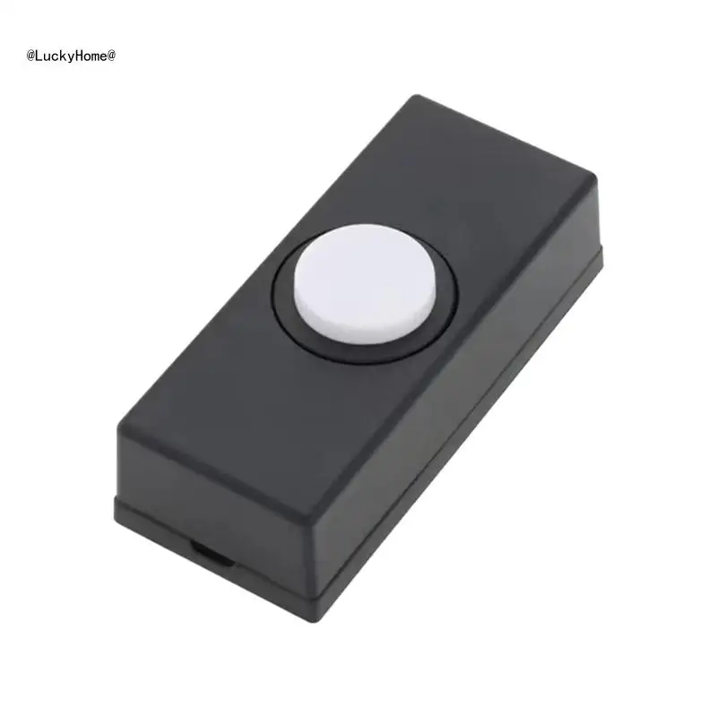 Modern Entryway Doorbell Switches Simple Setups Elegant Doorbell Button minimalists Door Frame Doorbell Button for 11UA