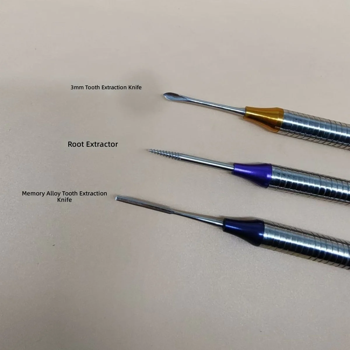 Dental Extraction Knife, Memory Alloy, Minimally Invasive, Bendable, Antibacterial, Unbroken Gap Booster, Oral Surgery Tool