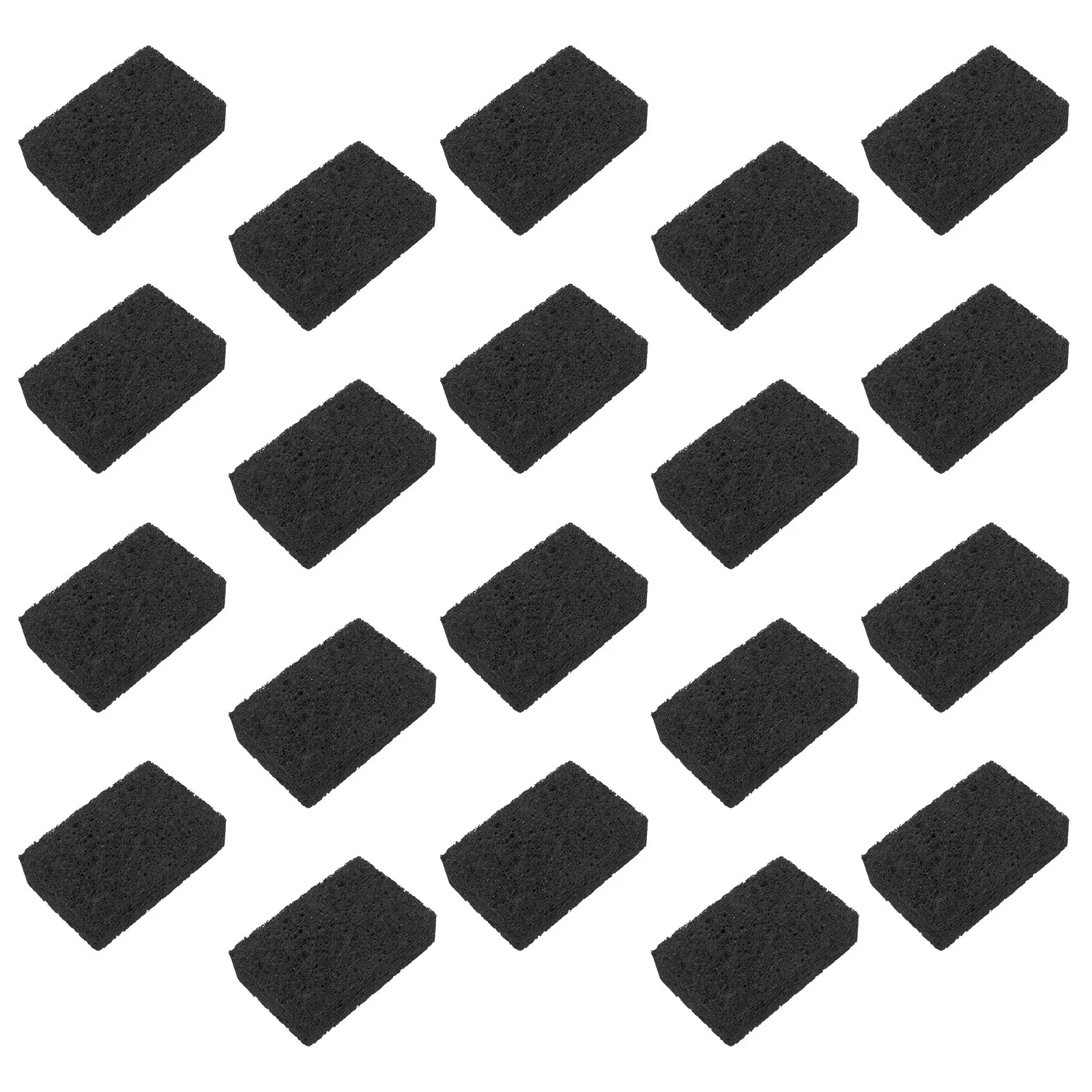 

20pcs Wood Pulp Sponge Scrubber Cellulose Sponges Kitchen Non Scratch Dish Washing Pads - Reusable Cleaning Sponges For