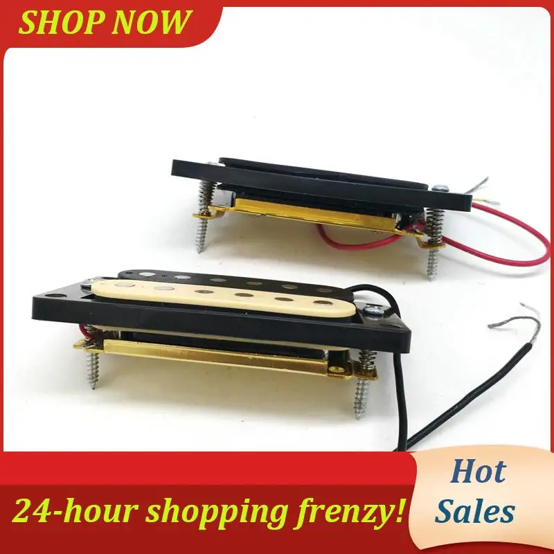 

AB31-8Pcs Electric Guitar Pickups 50/52 Zebra Faced Humbucker Double Coil Electric Guitar Pickups