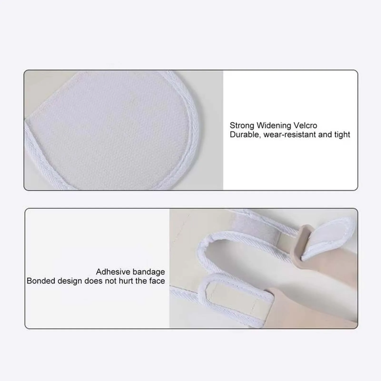 Masque de bandage en forme de V pour le visage, outil de beauté réutilisable, resserrement du double ruisseau, sangles de sommeil, lifting du visage