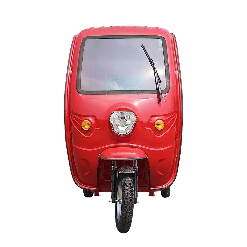 Keyu Triciclo eléctrico de fibra de carbono de 2 plazas Carga 45 km/h Velocidad 60v Voltaje para carga