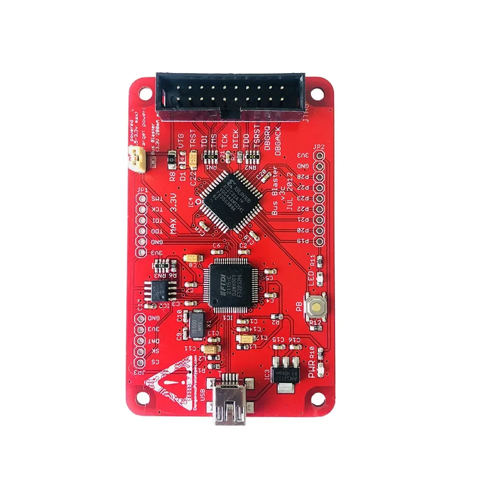 ViVaSBus Blaster V3c For MIPS Kit OpenOCD UrJTAG JTAG Debugger Adapter FT2232H Mini-CPLD