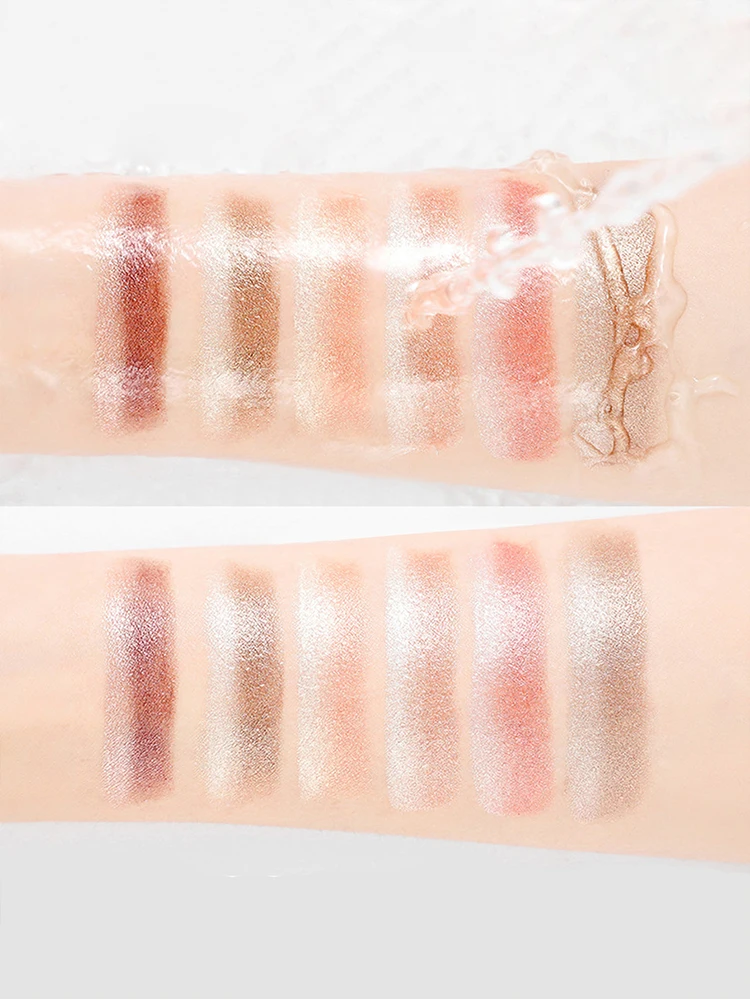 Waterproof Double Color Eye Shadow Stick - Gradient, Sweat-proof, and Smudge-proof Makeup Tool for Easy and Long-lasting
