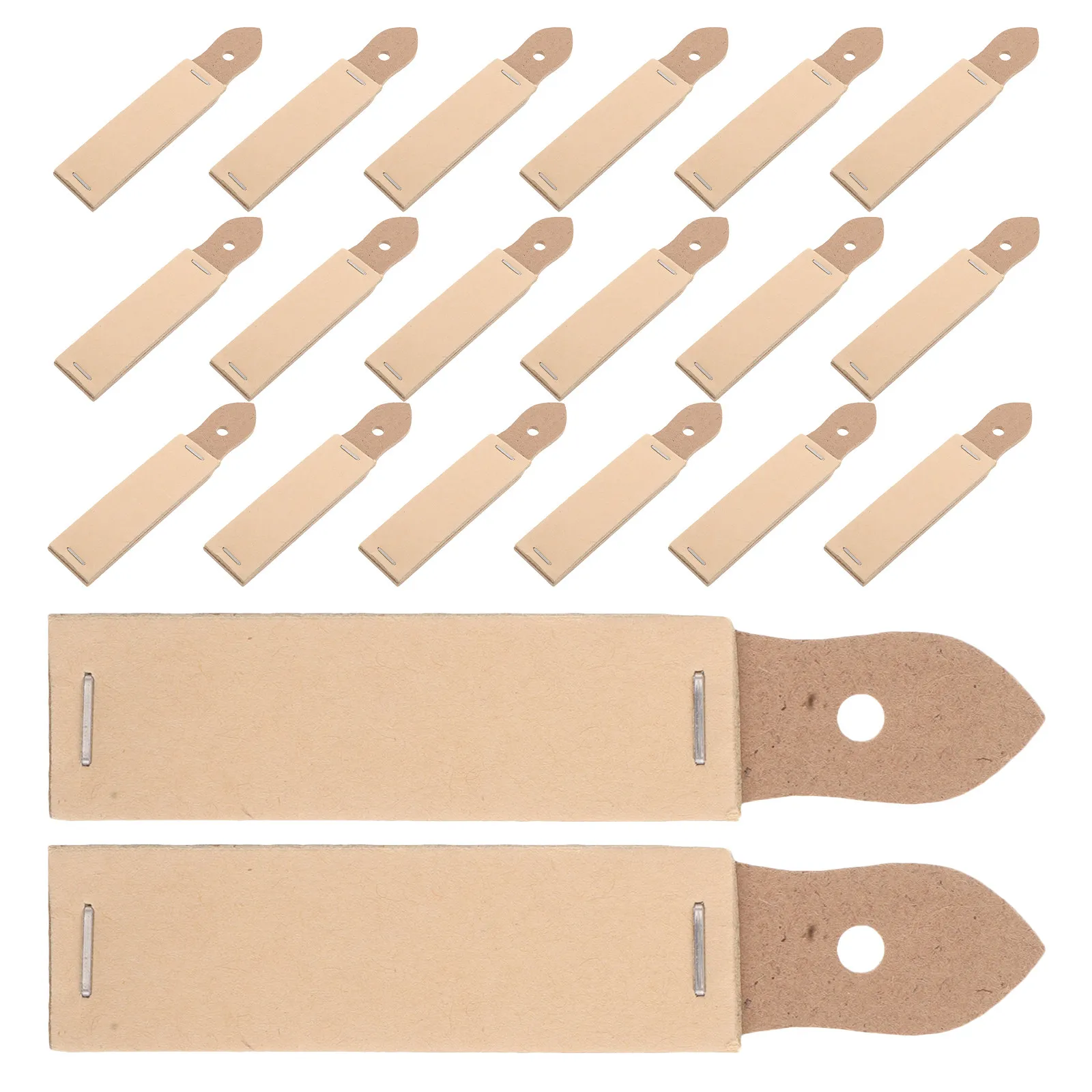 20Pcs Sandpaper Pencil Pointer Compact Sketching Tool for Precise Pencil Tip Sharpening Reviving Blending Stumps Drawing