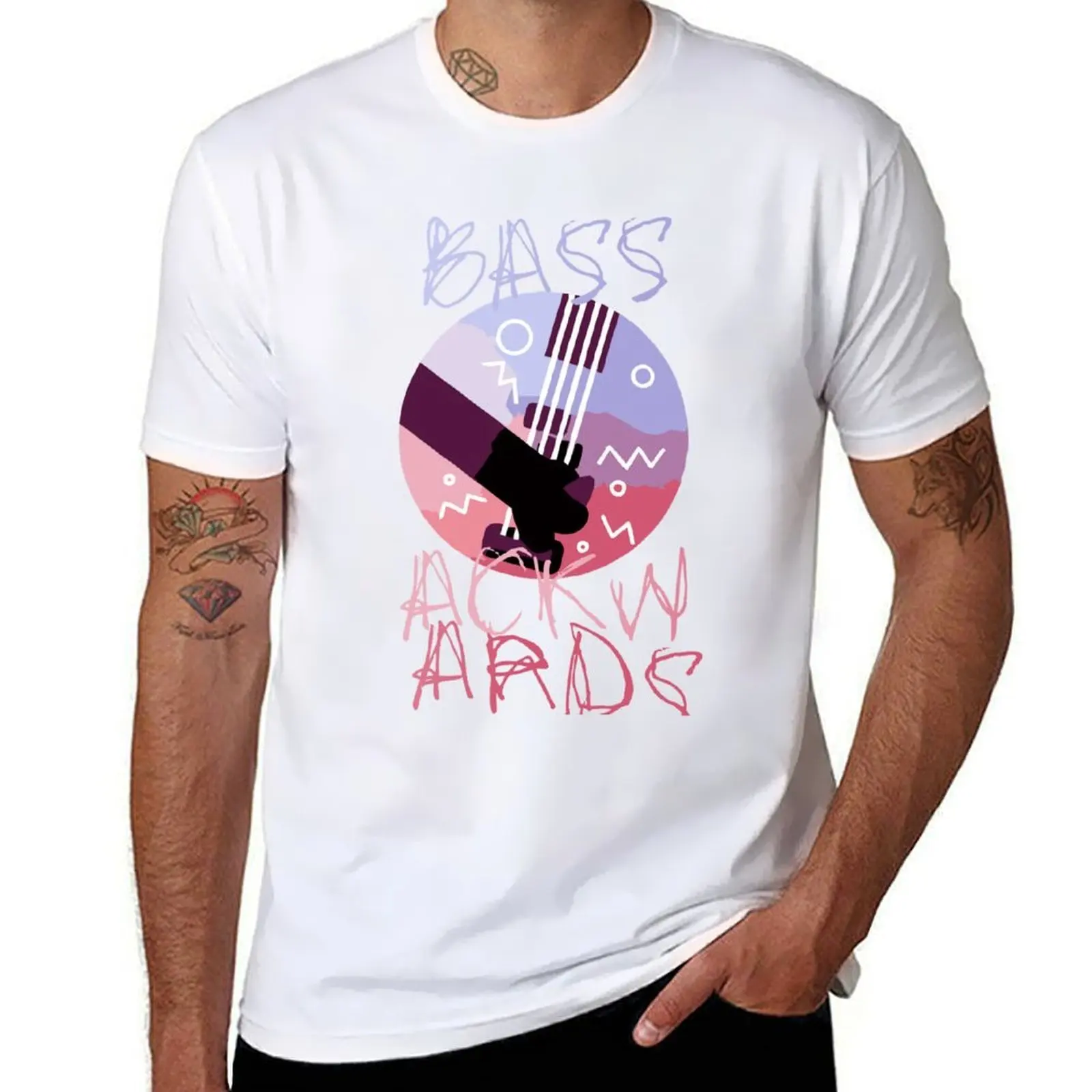 

Bass Ackwards Night In The Woods T-Shirt anime tshirt man t shirts high quality luxury brand T-Shirt