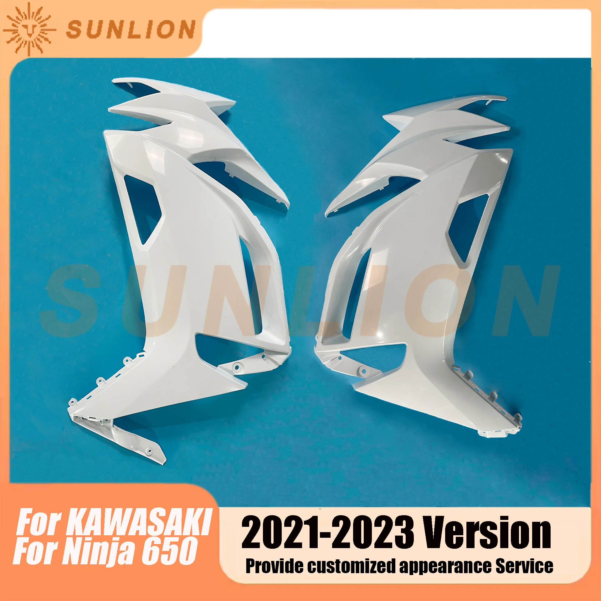 For KAWASAKI NINJA 650 2020 - 2023 Left Right Part Batwing Fairing Bodywork Panel ZX650 EX650 NINJA650 2020 2021 2022 2023