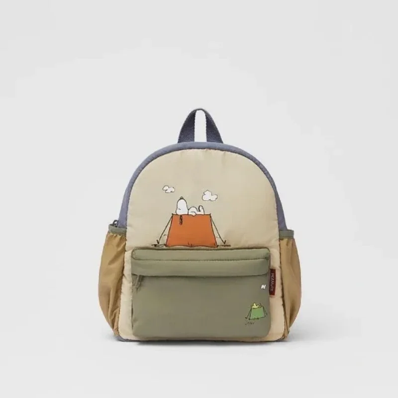 New Cartoon Snoopy Backpack Unisex Printed Backpack Student School Casual School Bag Large Capacity Fashion Backpack