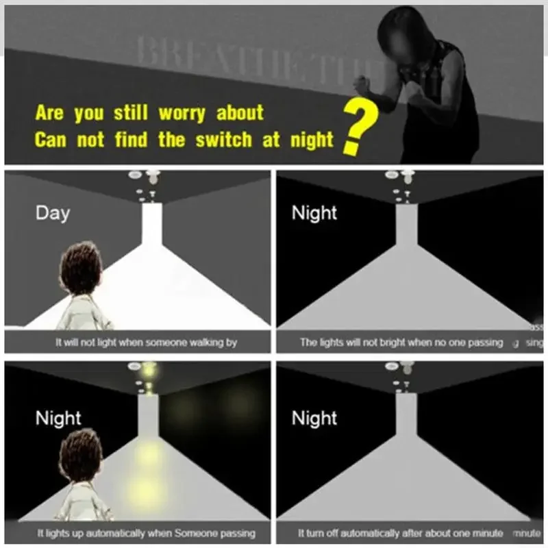 220V DC 12V Infrared Outdoor AC LED Light Motion Sensor Light Infrared PIR Motion Sensor Switch AC With Automatic