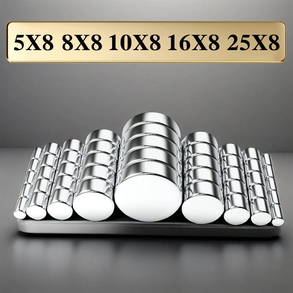 N35 Round Neodymium Magnet Small Strong Permanent Magnet For DIY Crafts Model Making Hardware Fixing Home Decoration