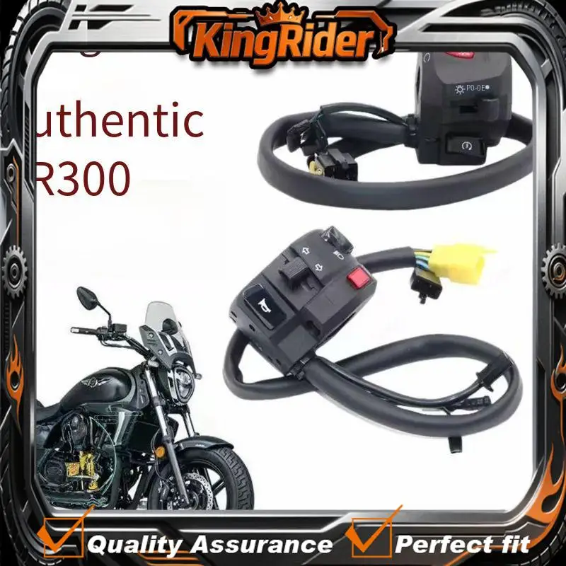 

HAOJUE TR300 HJ300-3 Original factory left and right hand switch igniter headlight double flashing flameout switch