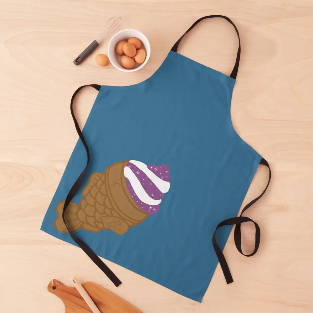 

Starry Taiyaki Apron Womens Dresses Home and kitchen products Goods For Home And Kitchen Apron