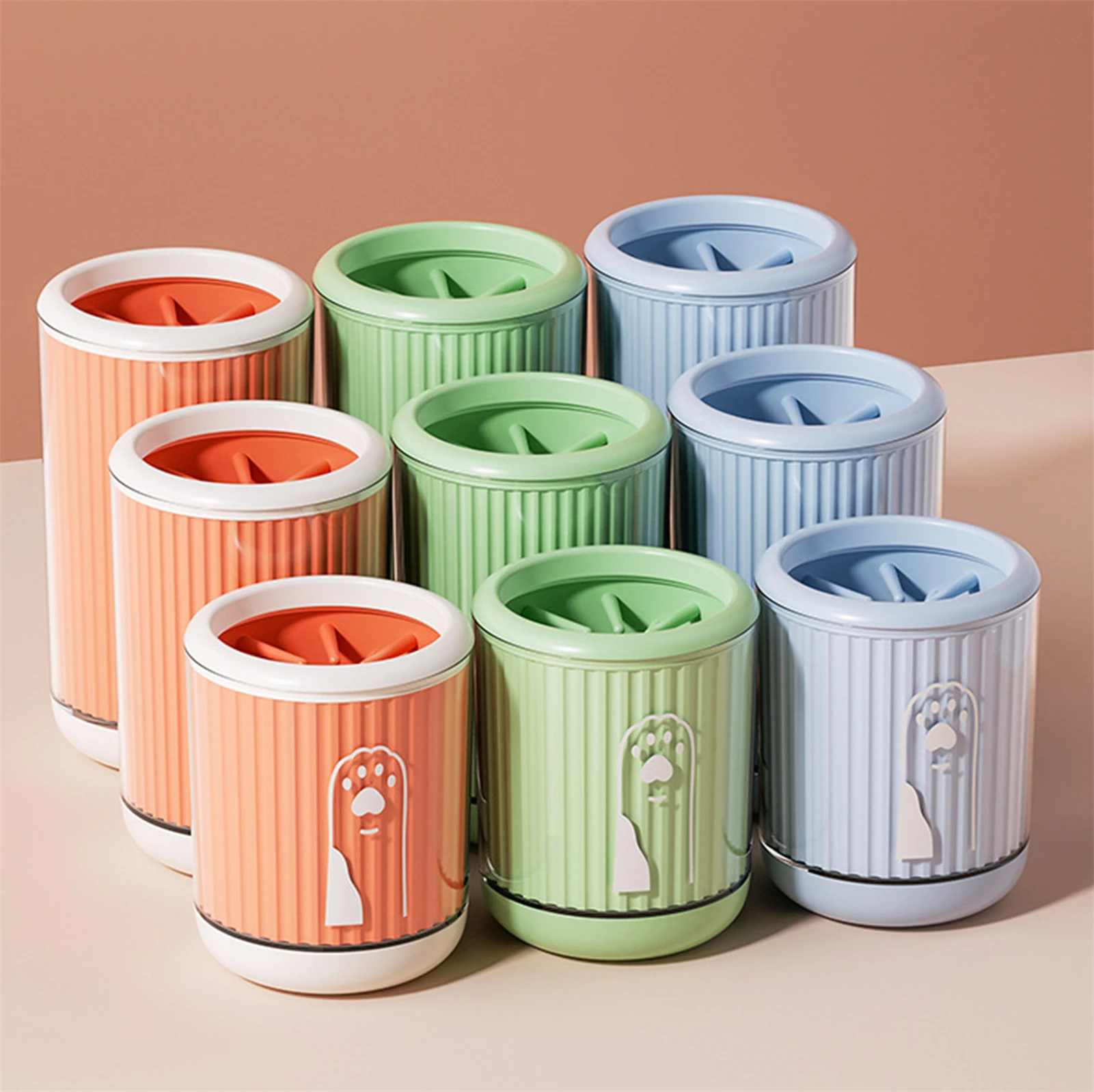 Becher zum Waschen der Pfoten von Haustieren, Pfotenreiniger für Katzen und Hunde, einfache Reinigung, kein Schrubben erforderlich, geeignet für kleine, mittelgroße und große Hunderassen und Katzen. – Detail 5
