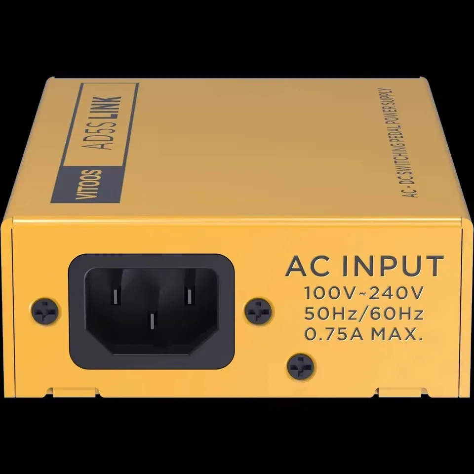 VITOOS AD5S LINK AD5SL effect pedal power supply fully isolated Filter ripple Noise reduction High Power Digital effector