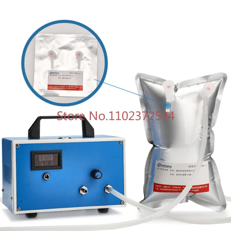 

10PCS-Aluminum foil gas bag, gas sampling bag, odor sampling bag, single and double valve gas collection laboratory