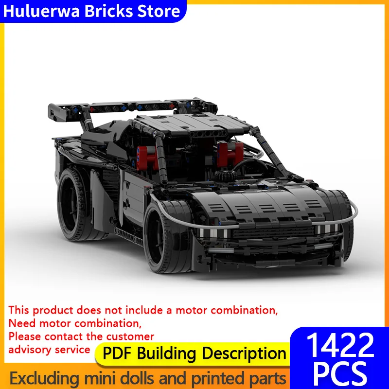 

Speed Racing Car Model MOC Building Bricks Vision 74 Rally Racing Car Modular Technology Gift Holiday Assemble Children Toy Suit