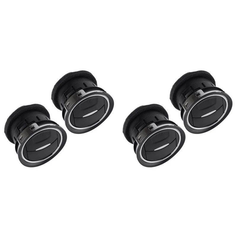 Reliable-4Pcs Car Dashboard Air Vent Nozzle 6M21-U018B09-ADW For Ford Mondeo Galaxy S-MAX 2007-2014 6M21U018B09ADW A/C Air Outle