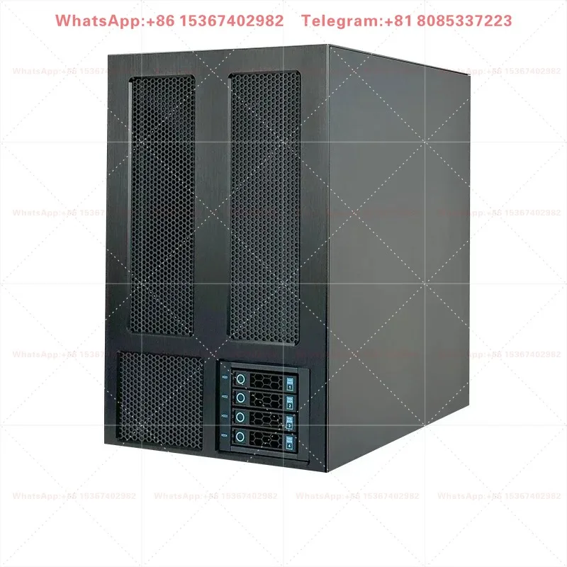 WS04A 4-Bay 4090 GPU Workstation Server, Tower Water-Cooled Chassis for Simulation Computing Deep Learning