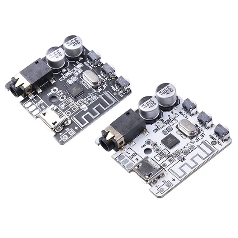 Wireless Decoder Board Module High Efficiency High Stability 2 Control Ports Micro 5p Interface Audio Device Good Transmission