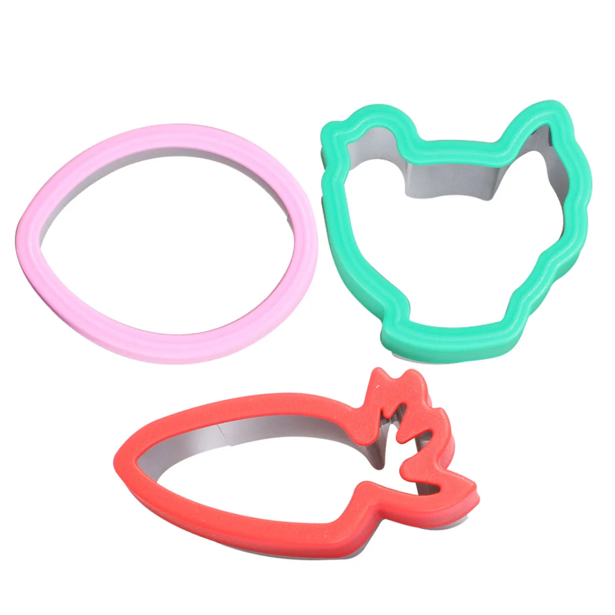 

5Pcs Easter Cookie Cutters Mold Baking Tool Biscuit Molds Theme Cake Fruit Tart Mini Cupcake Dessert Reusable Kitchen