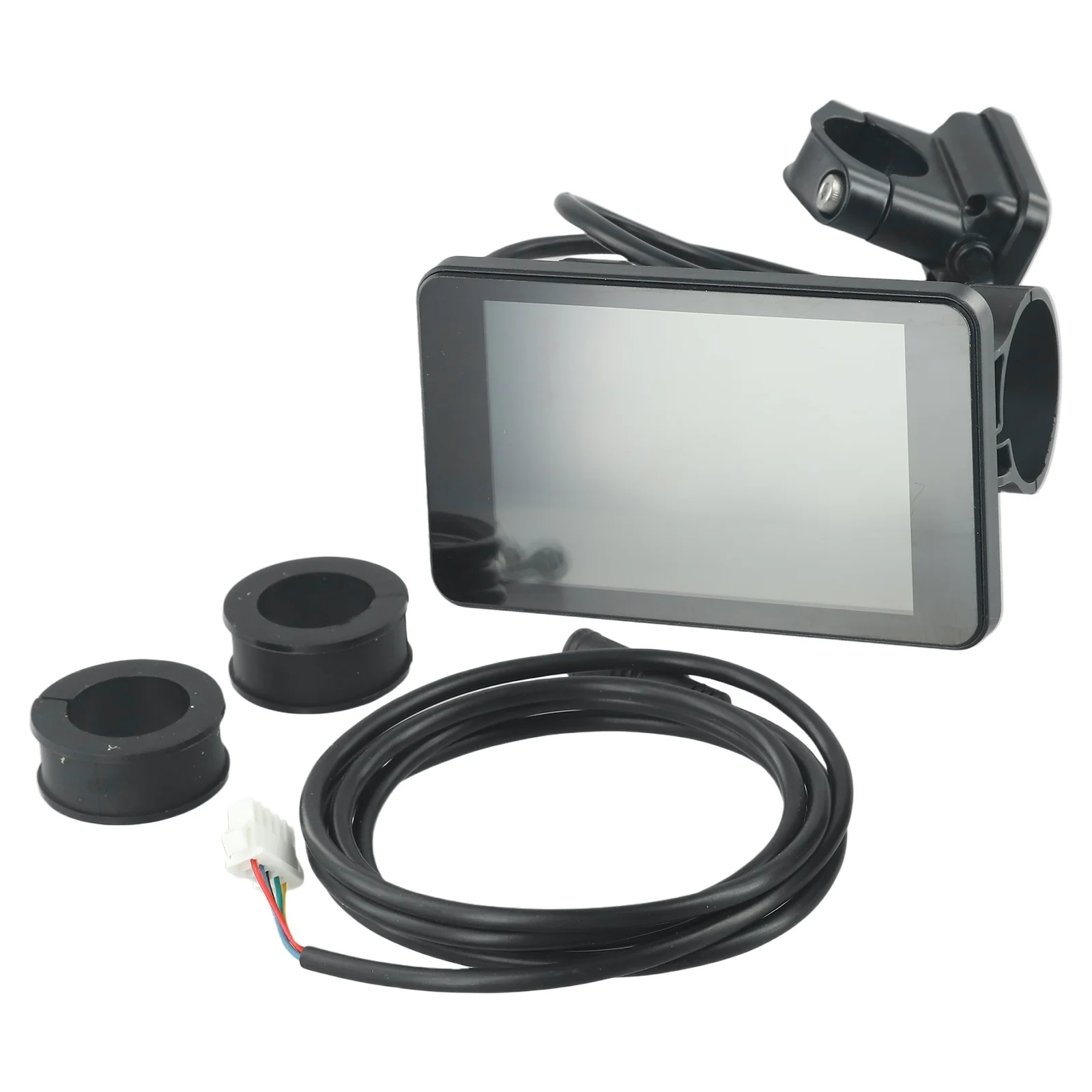 Versatile For 24V 7For 2V EBike T8 Colorful LCD Display Ensures Optimal Performance with Wide Protocol Compatibility