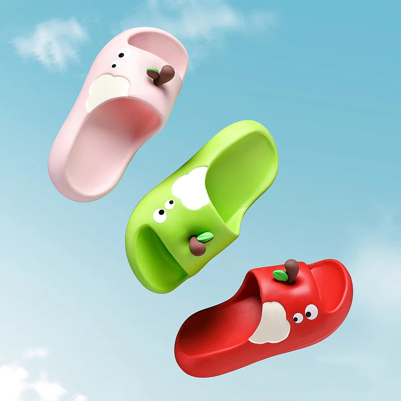 

Cheerful Mario Summer children's slippers - cute indoor fruit-cooled slippers