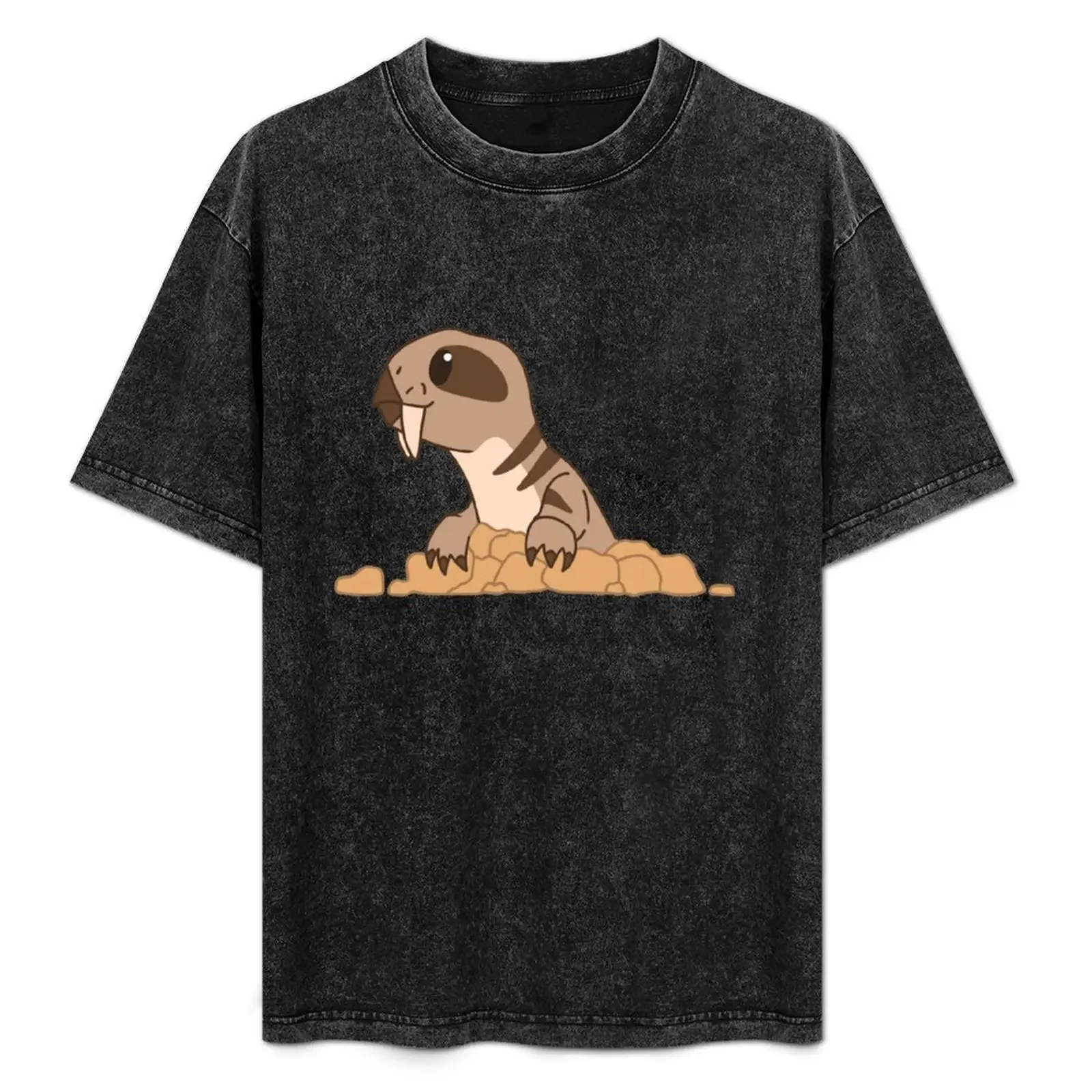 

Cute Diictodon T-Shirt vintage quick-drying animal prinfor boys tees Men's t-shirt
