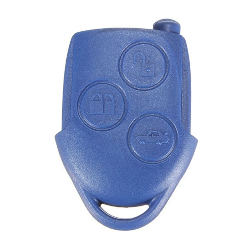 547C Case Blue ABS Plastic 3 Button Remote Cover for Transit MK7