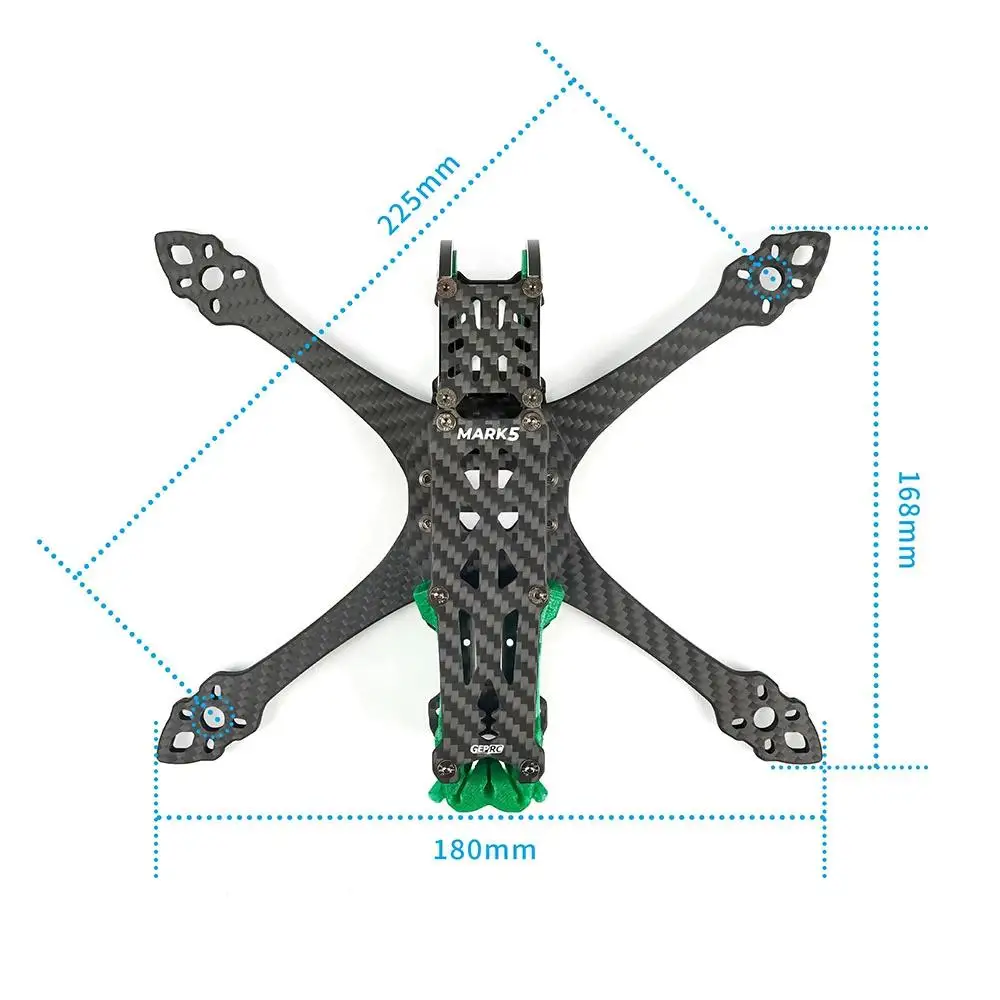 GEPRC GEP-MK5 O3 Mark5 Frame Parts Propeller Accessory Base Quadcopter Frame FPV Freestyle RC Racing Drone Frame