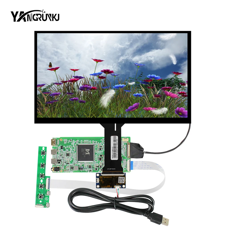 11.6 Inch TFT LCD Display with Touch Screen Driver Board NV116QUM-N31 4K Full HD eDP 40 pins for Raspberry Pi