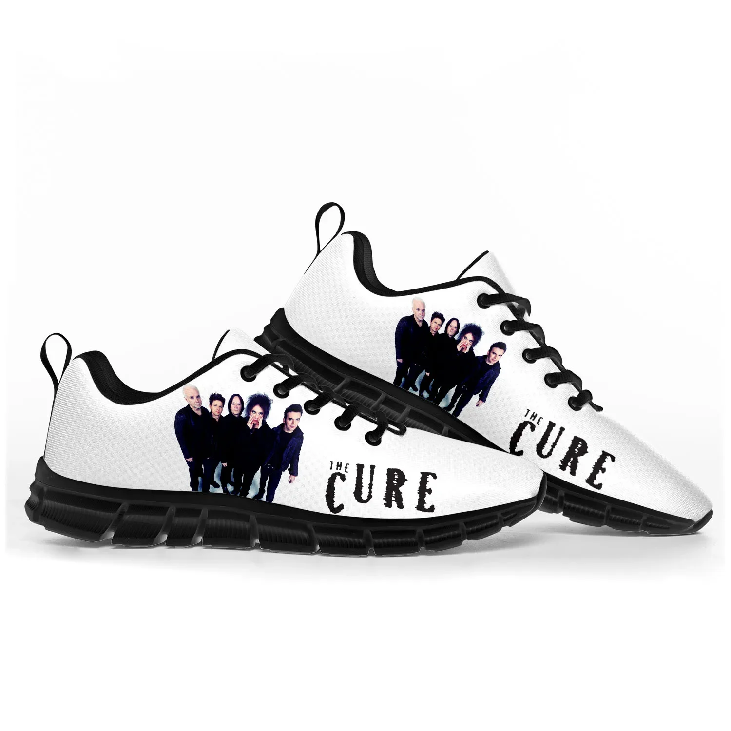 Cure Rock Band The Robert Smith Sports Shoes Mens Womens Teenager Kids Children Sneakers Custom High Quality Couple Shoes Black