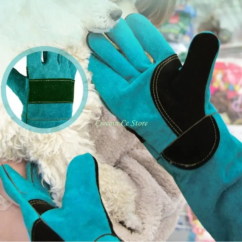 

X90F 45cm/60cm Animal Handling Gloves Bites Proof Dog Gloves Multifunction Glove